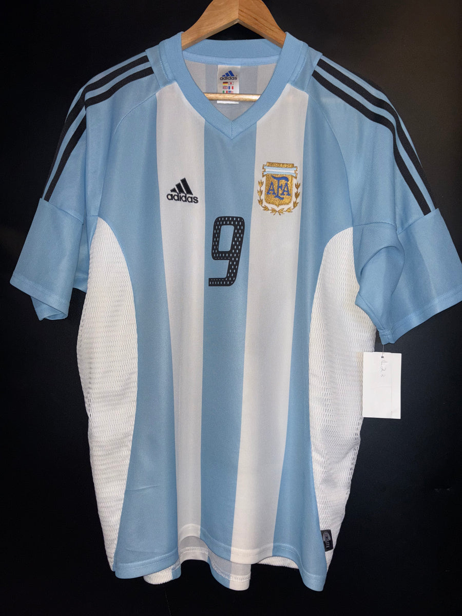 ARGENTINA BATISTUTA 2002-2003 ORIGINAL JERSEY Size L