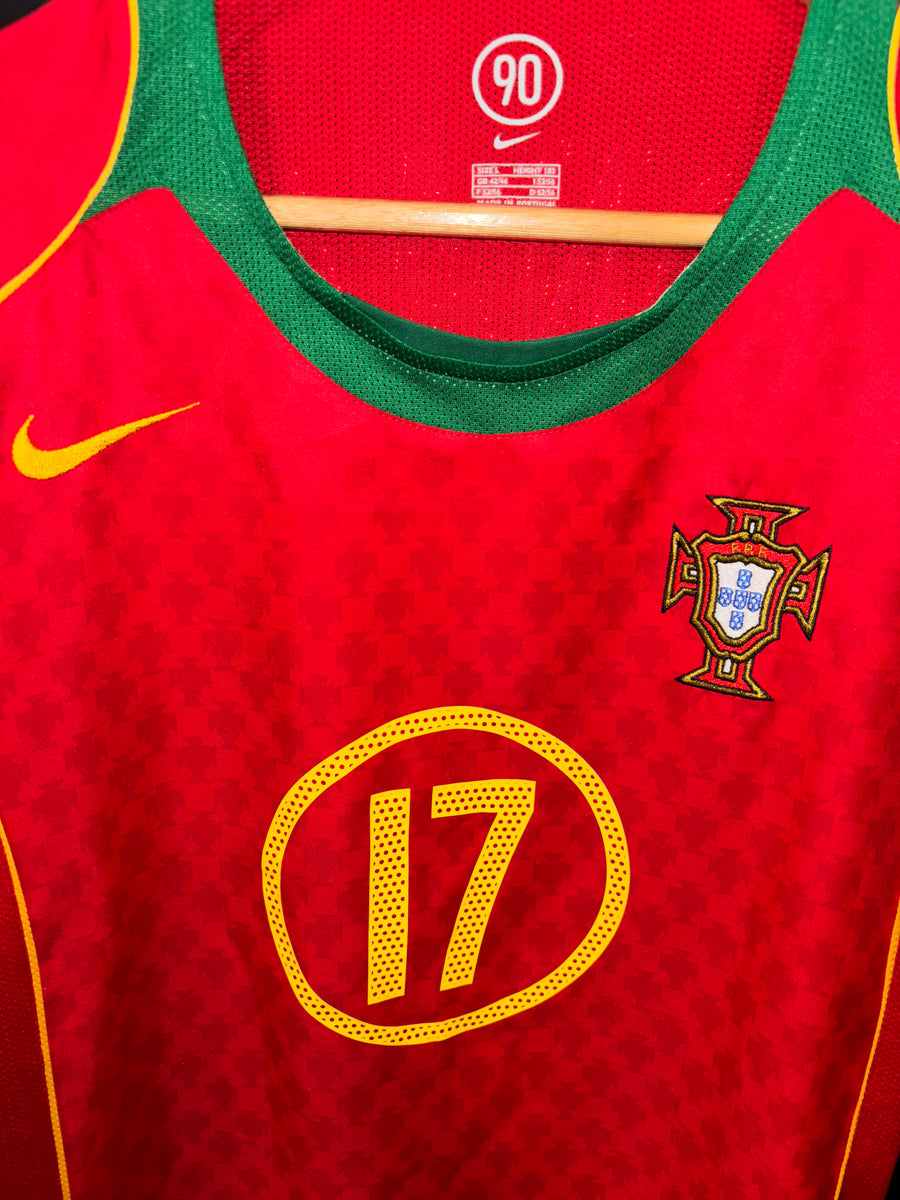 PORTUGAL RONALDO 2004-2005 ORIGINAL JERSEY Size L