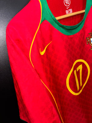 PORTUGAL RONALDO 2004-2005 ORIGINAL JERSEY Size L