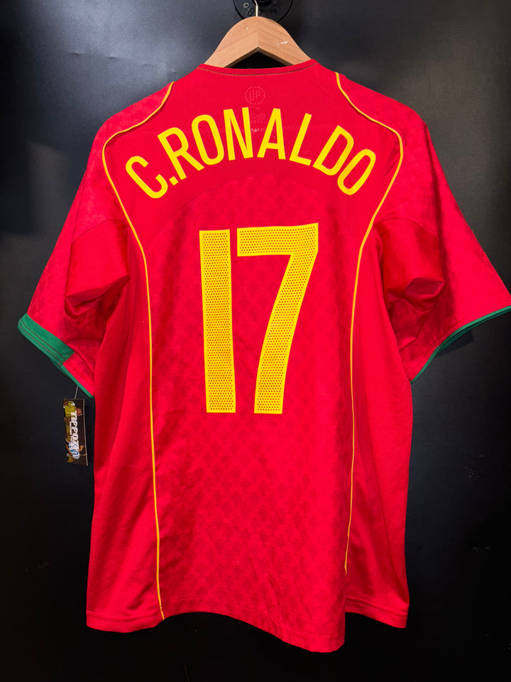 PORTUGAL RONALDO 2004-2005 ORIGINAL JERSEY Size L