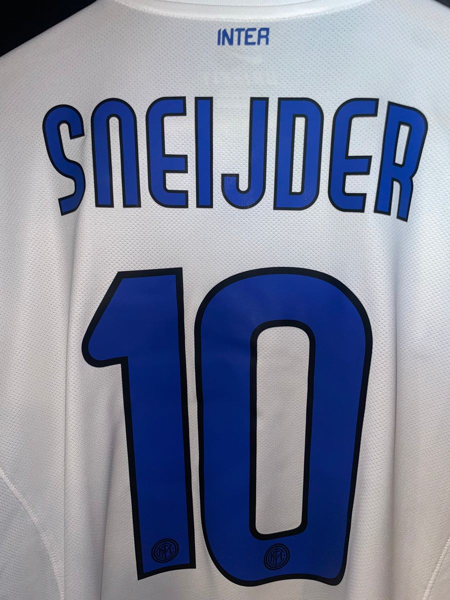 INTER MILAN SNEIJDER 2010-2011 ORIGINAL JERSEY Size XL