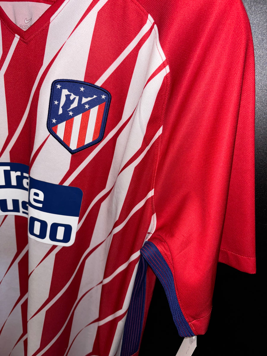 ATLETICO MADRID GRIEZMANN 2017-2018 ORIGINAL JERSEY Size XL