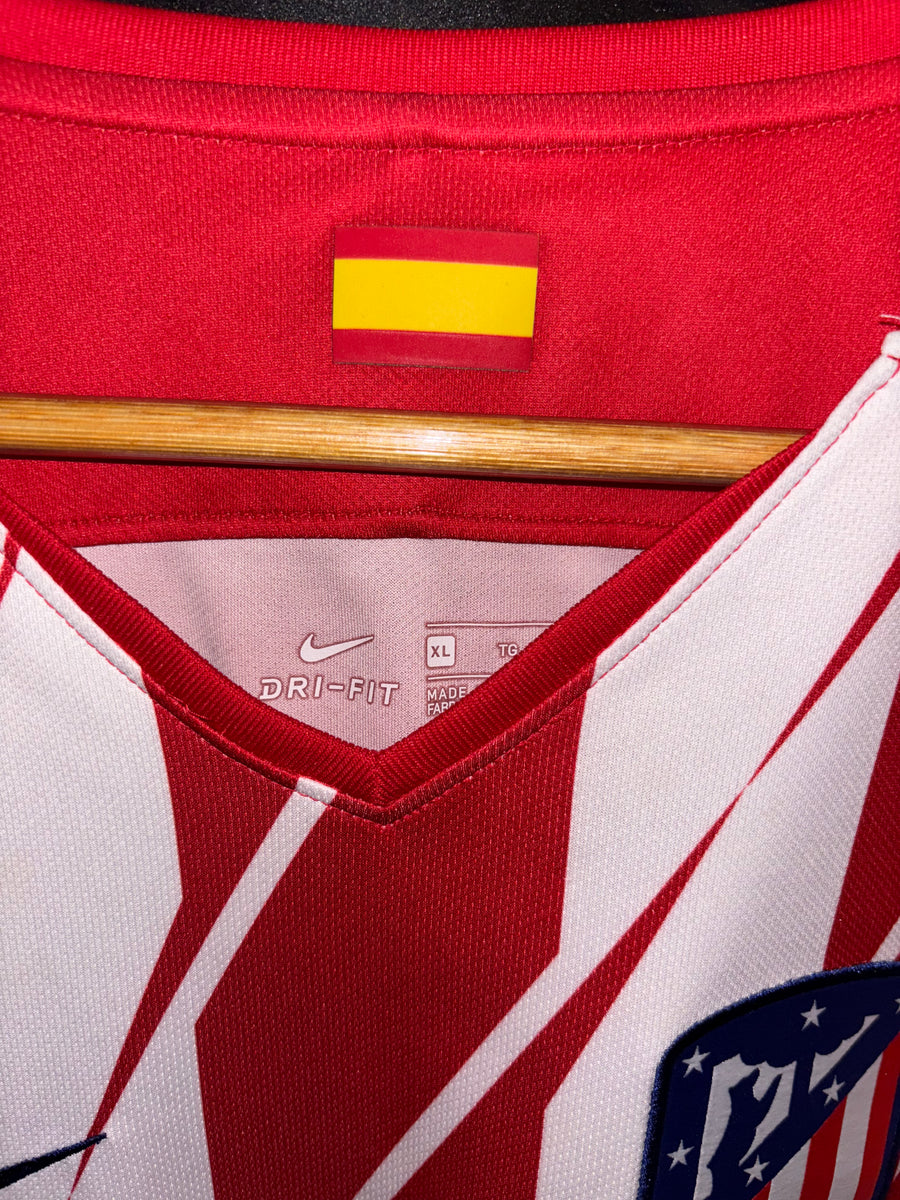 ATLETICO MADRID GRIEZMANN 2017-2018 ORIGINAL JERSEY Size XL