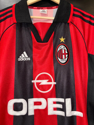 AC MILAN MALDINI 1998-1999 ORIGINAL JERSEY Size XL