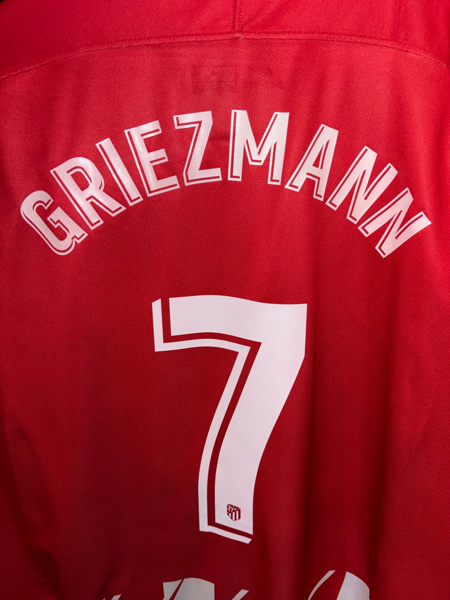 ATLETICO MADRID GRIEZMANN 2017-2018 ORIGINAL JERSEY Size XL