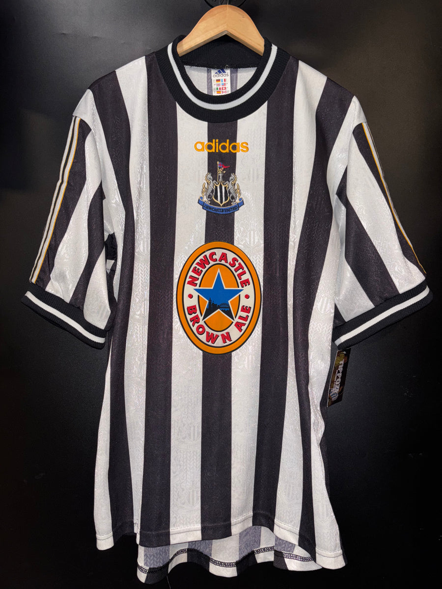 NEWCASTLE UNITED ASPRILLA 1997-1998 ORIGINAL JERSEY Size L