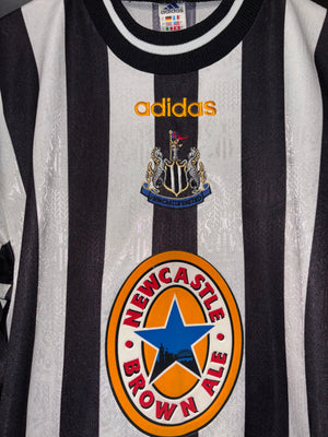 NEWCASTLE UNITED ASPRILLA 1997-1998 ORIGINAL JERSEY Size L