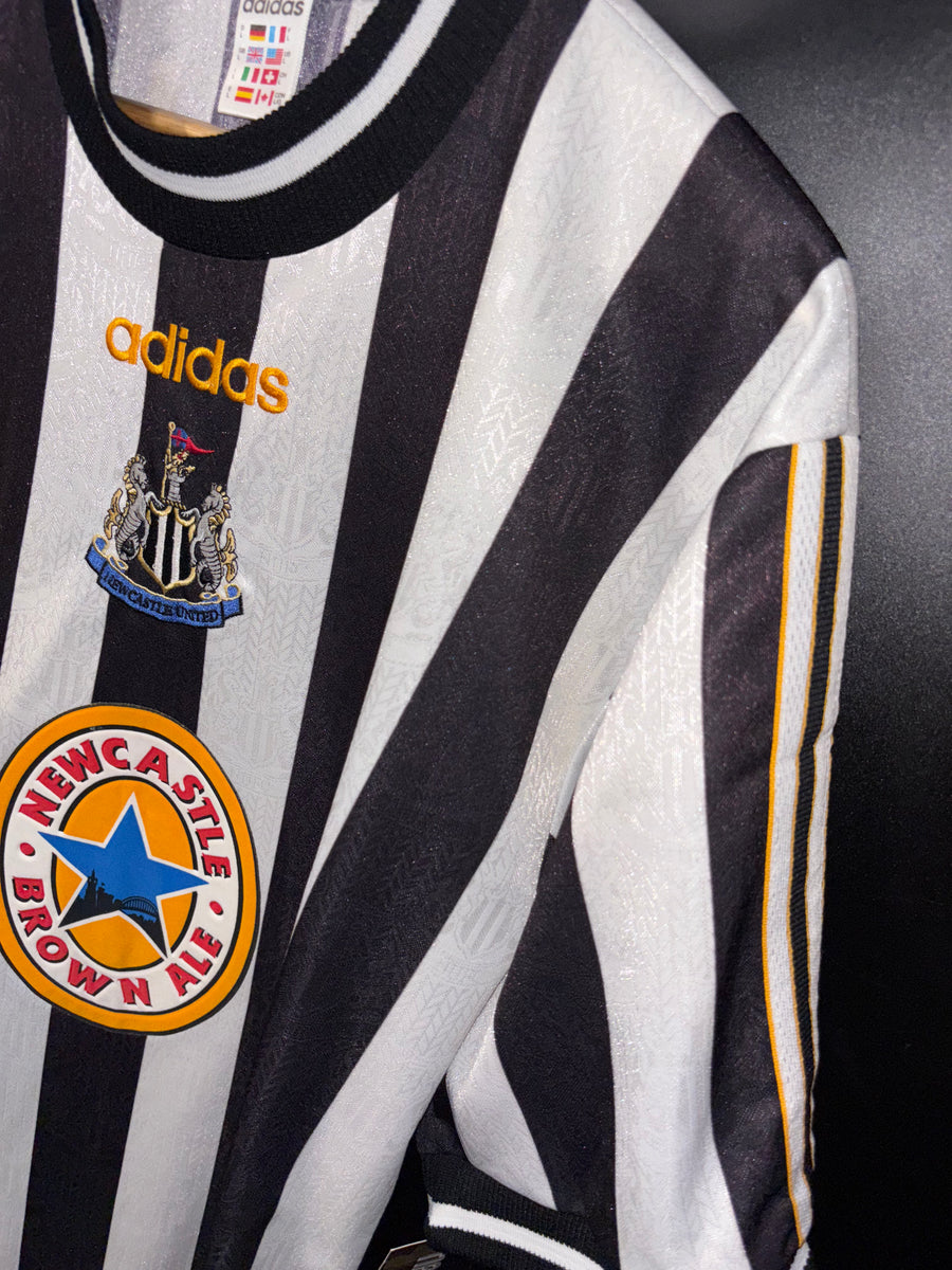 NEWCASTLE UNITED ASPRILLA 1997-1998 ORIGINAL JERSEY Size L