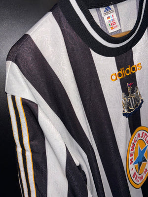 NEWCASTLE UNITED ASPRILLA 1997-1998 ORIGINAL JERSEY Size L