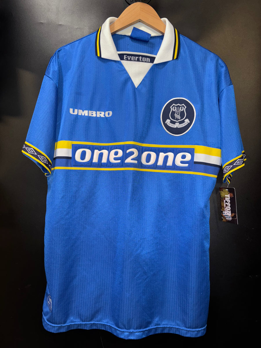 EVERTON MATERAZZI 1998-1999 ORIGINAL  JERSEY Size L