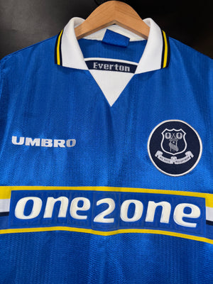 EVERTON MATERAZZI 1998-1999 ORIGINAL  JERSEY Size L