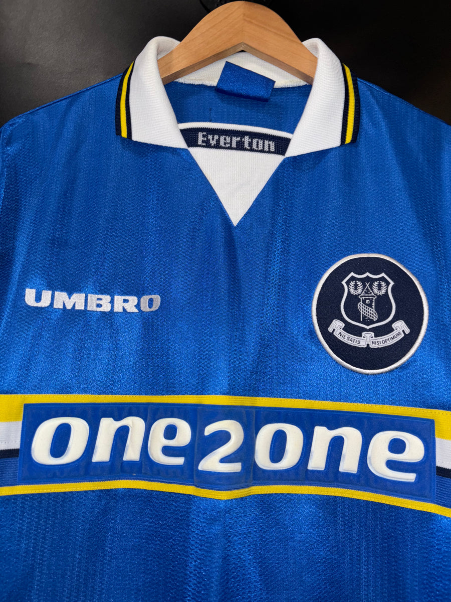 EVERTON MATERAZZI 1998-1999 ORIGINAL  JERSEY Size L
