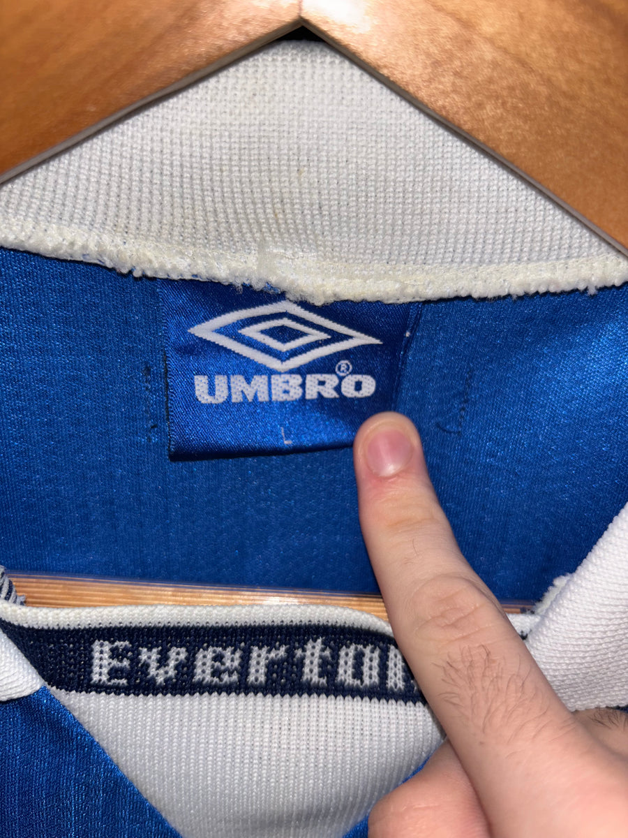 EVERTON MATERAZZI 1998-1999 ORIGINAL  JERSEY Size L