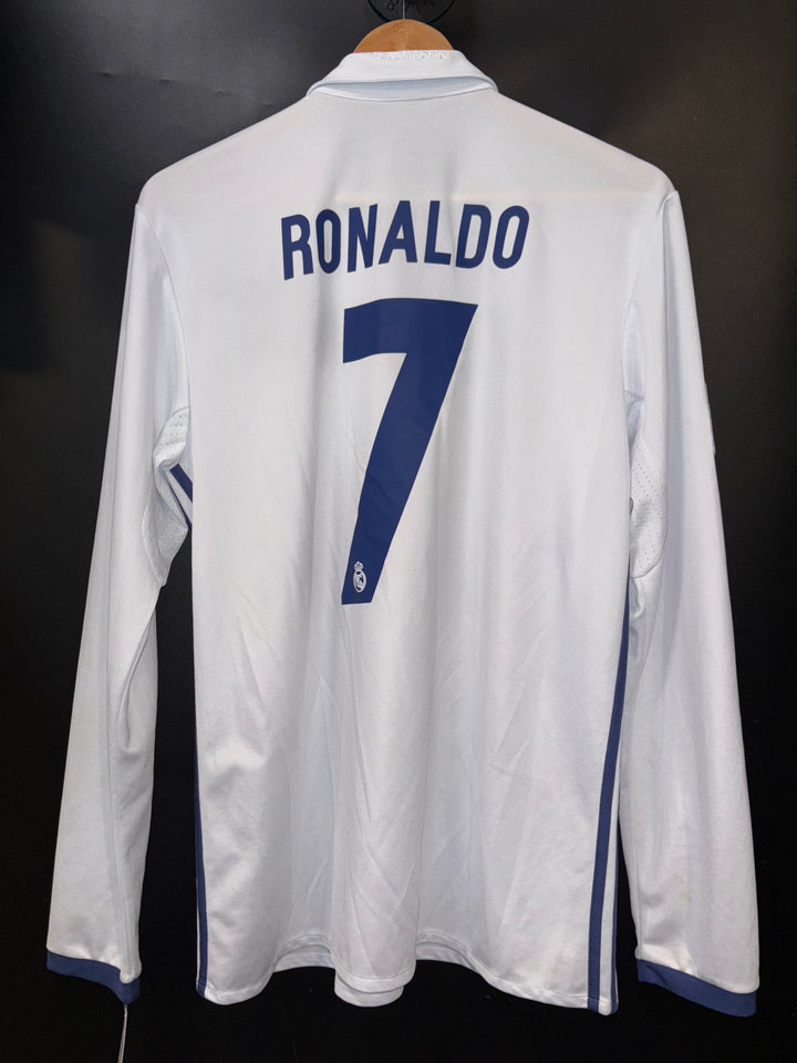 REAL MADRID RONALDO 2016-2017 ORIGINAL JERSEY SIZE M