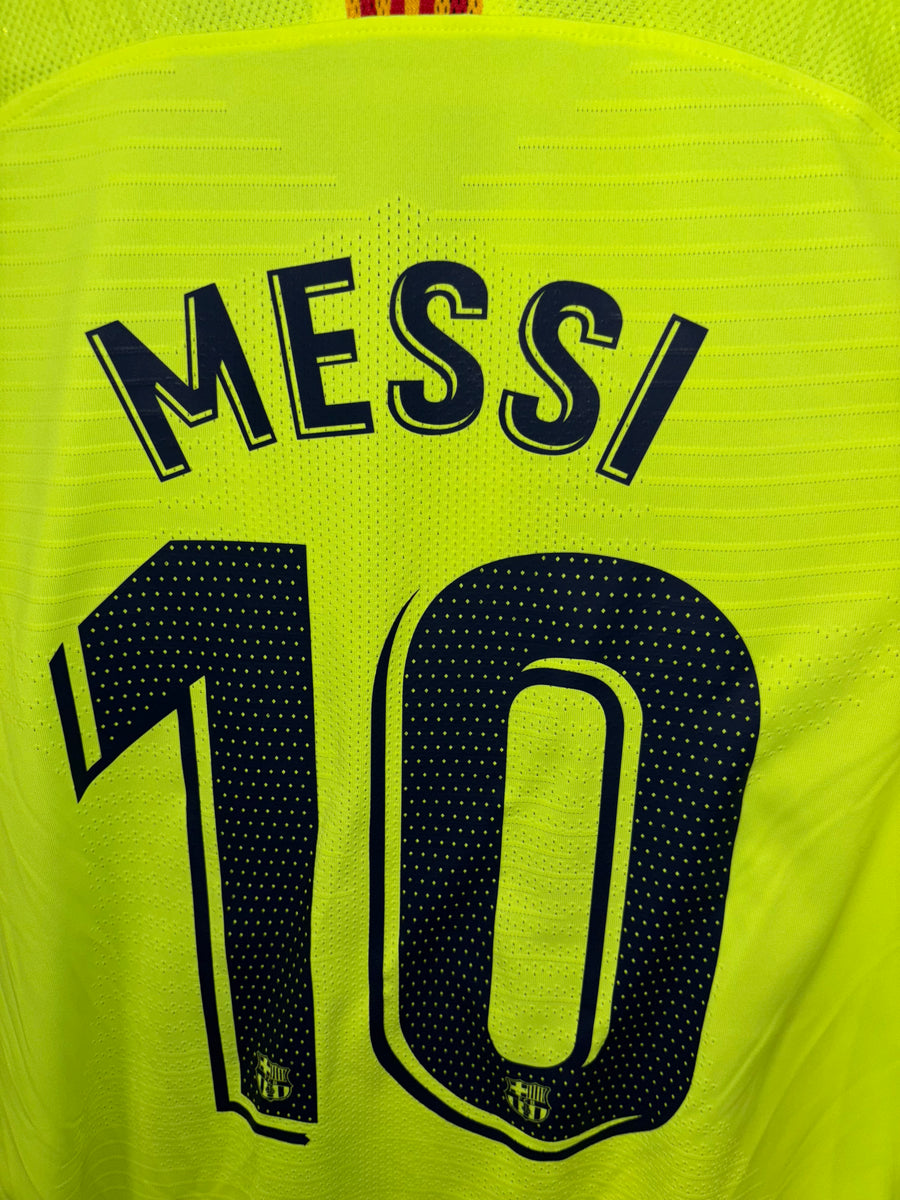 BARCELONA MESSI 2018-2019 ORIGINAL PLAYER JERSEY Size M