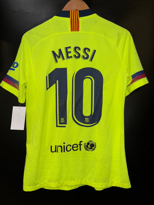 BARCELONA MESSI 2018-2019 ORIGINAL PLAYER JERSEY Size M