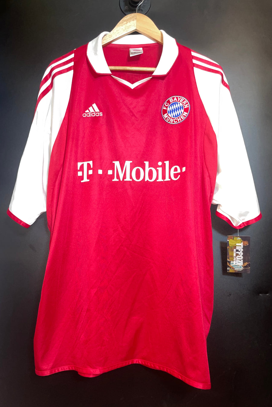 BAYERN MUNICH 2003-2004 PIZARRO ORIGINAL JERSEY Size 2XL