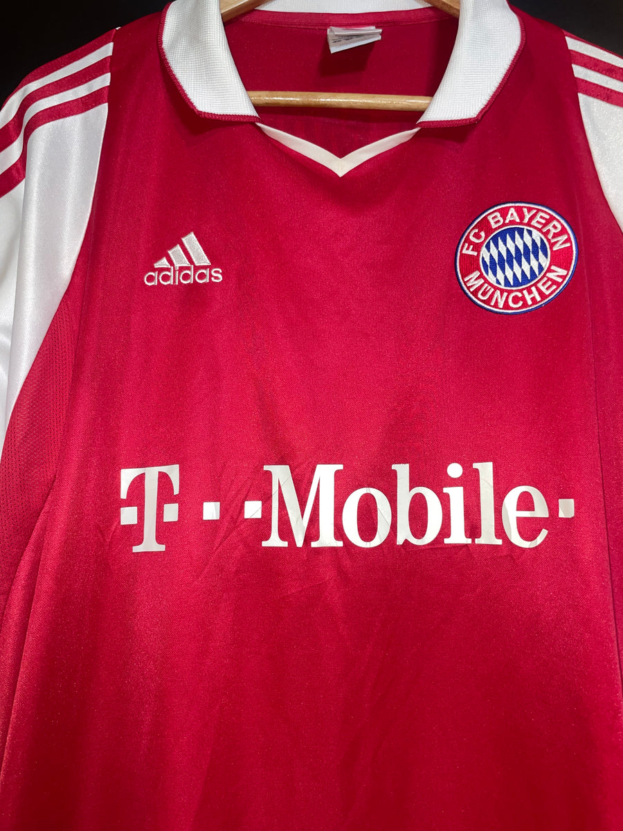 BAYERN MUNICH 2003-2004 PIZARRO ORIGINAL JERSEY Size 2XL