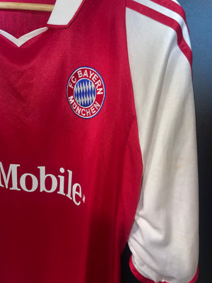 BAYERN MUNICH 2003-2004 PIZARRO ORIGINAL JERSEY Size 2XL