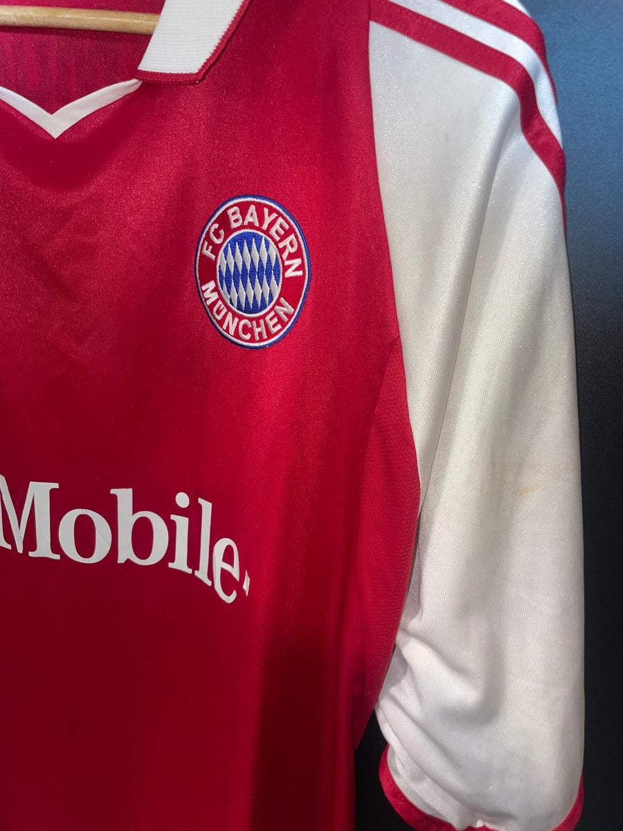 BAYERN MUNICH 2003-2004 PIZARRO ORIGINAL JERSEY Size 2XL