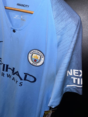 MANCHESTER CITY DE BRUYNE 2018-2019 ORIGINAL JERSEY Size XL