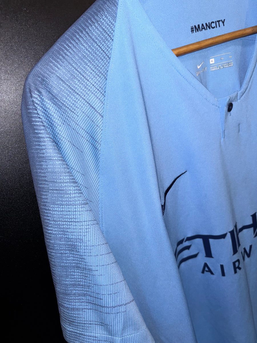 MANCHESTER CITY DE BRUYNE 2018-2019 ORIGINAL JERSEY Size XL