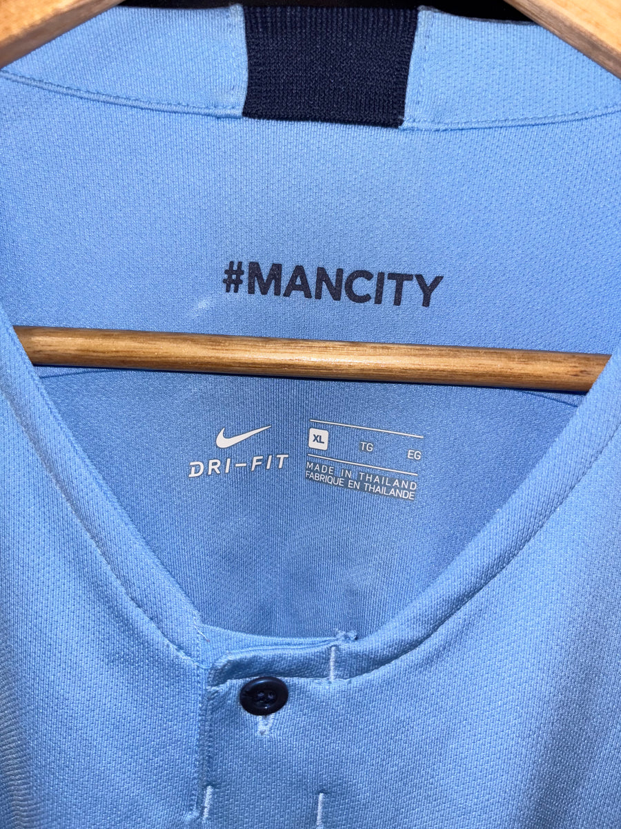 MANCHESTER CITY DE BRUYNE 2018-2019 ORIGINAL JERSEY Size XL