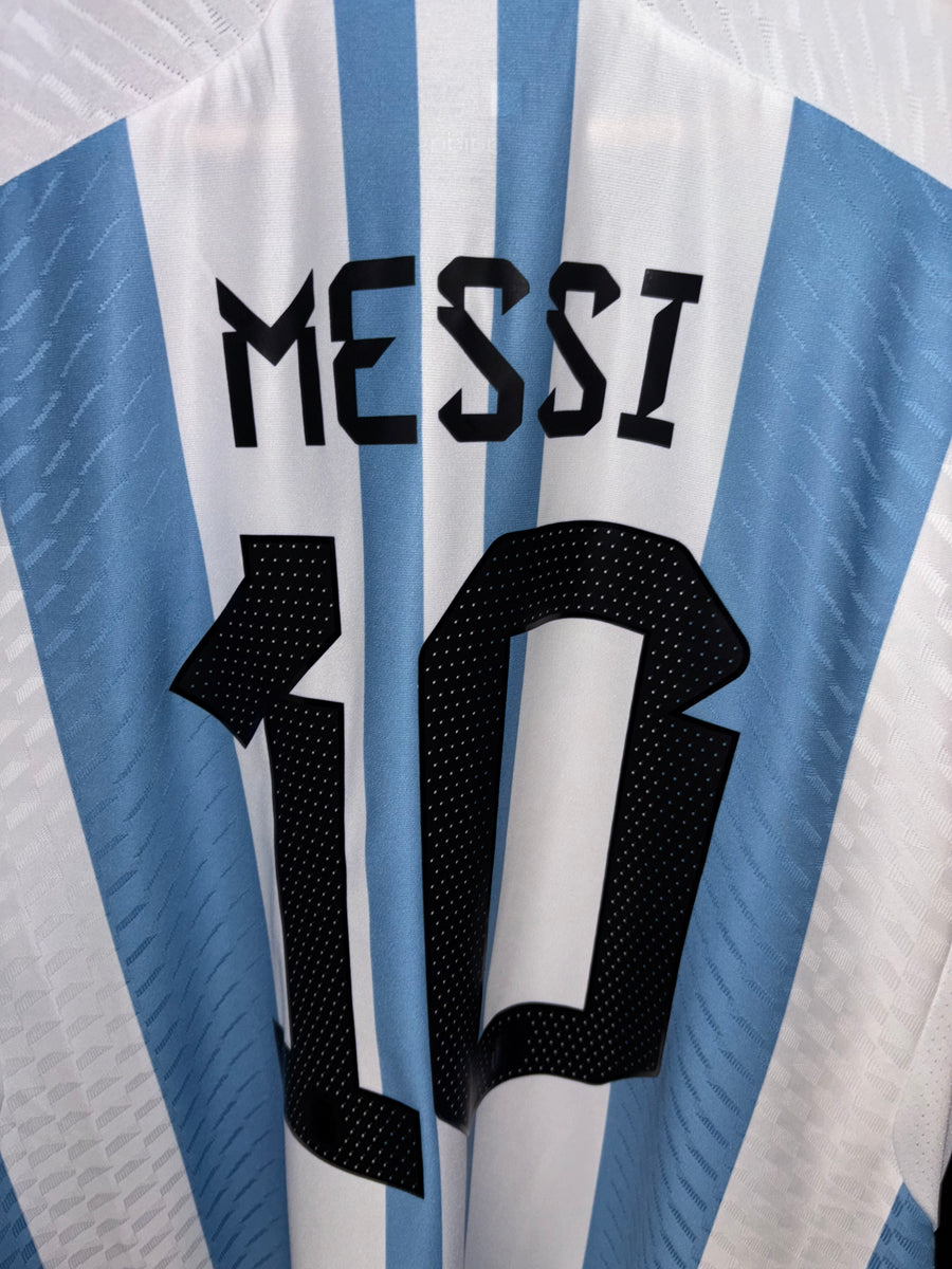 ARGENTINA MESSI 2022-2023 ORIGINAL PLAYER JERSEY Size 2XL