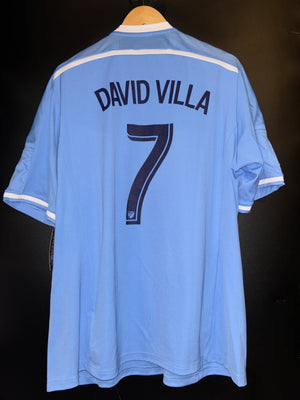 NEW YORK CITY FC VILLA 2015-2016 ORIGINAL JERSEY Size 2XL