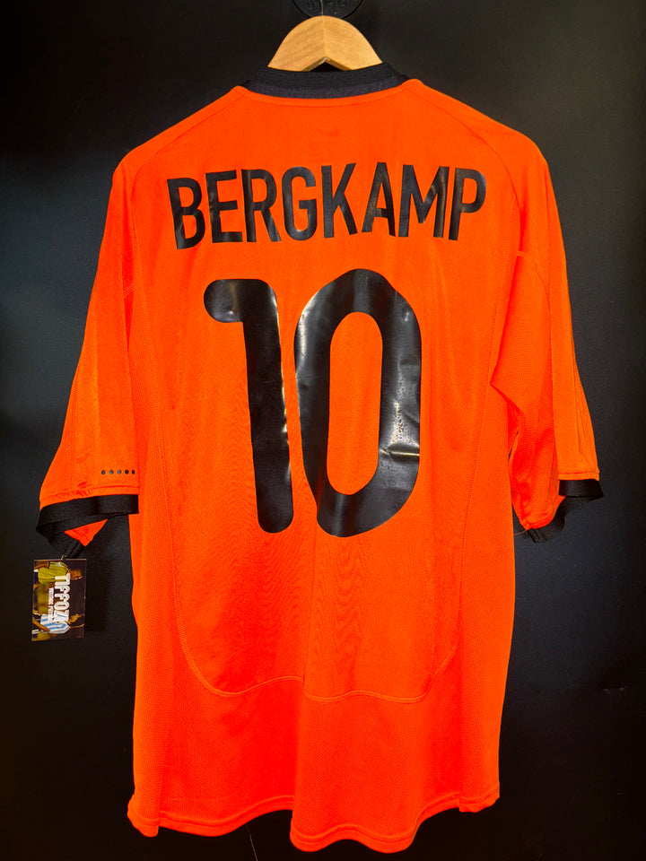 NETHERLANDS BERGKAMP 2000-2001 ORIGINAL JERSEY Size XL