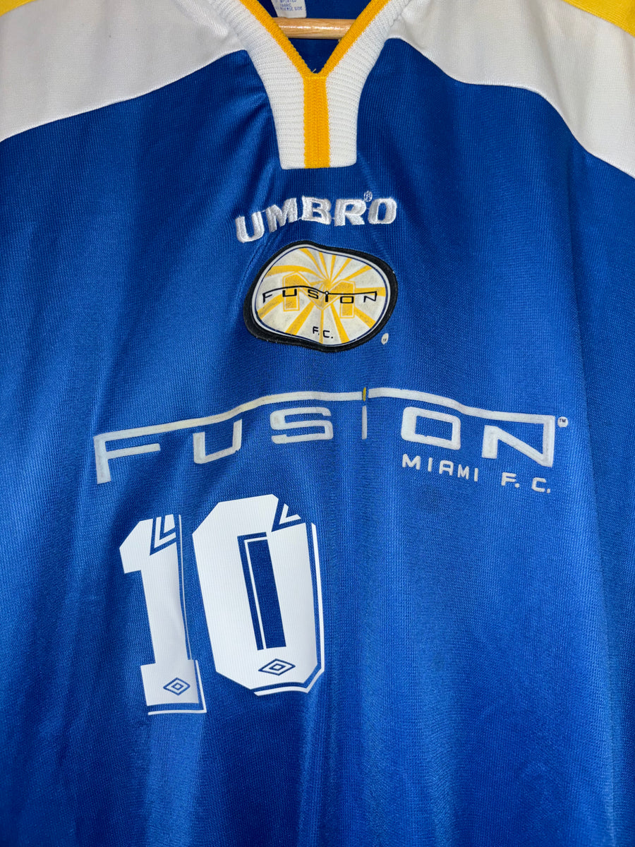 MIAMI FUSION VALDERRAMA 1998 ORIGINAL JERSEY Size L