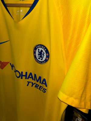 CHELSEA HAZARD 2018-2019 ORIGINAL AWAY JERSEY SIZE L