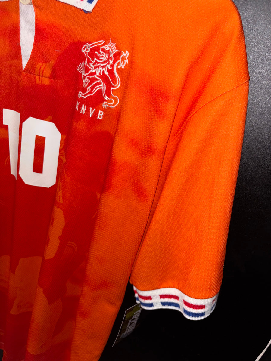 NETHERLANDS BERGKAMP 1996-1997 ORIGINAL JERSEY Size L