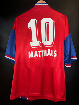 BAYERN MUNICH MATTHAUS 1994-1995 ORIGINAL JERSEY Size XL