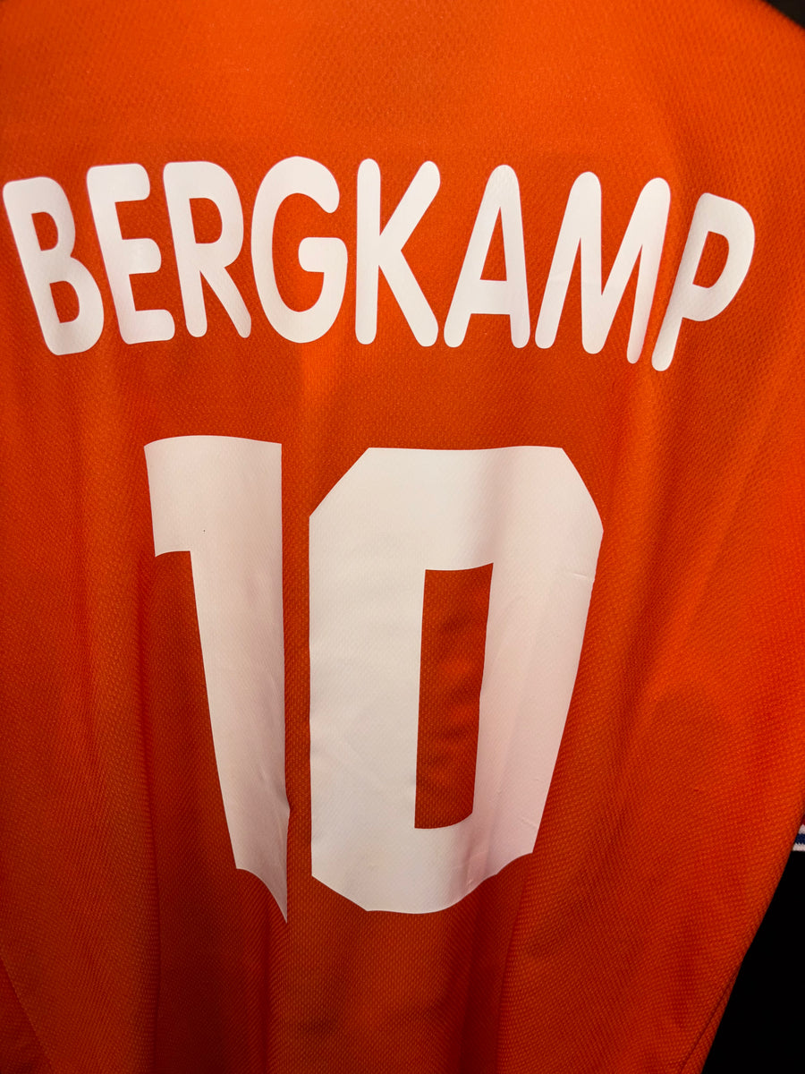 NETHERLANDS BERGKAMP 1996-1997 ORIGINAL JERSEY Size L