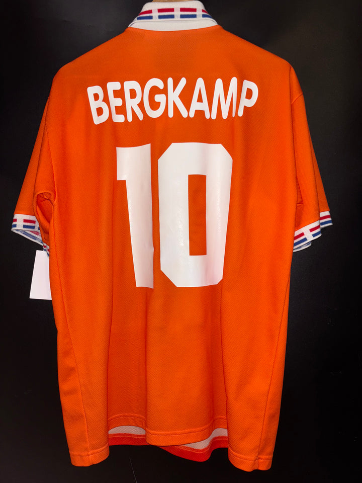 NETHERLANDS BERGKAMP 1996-1997 ORIGINAL JERSEY Size L