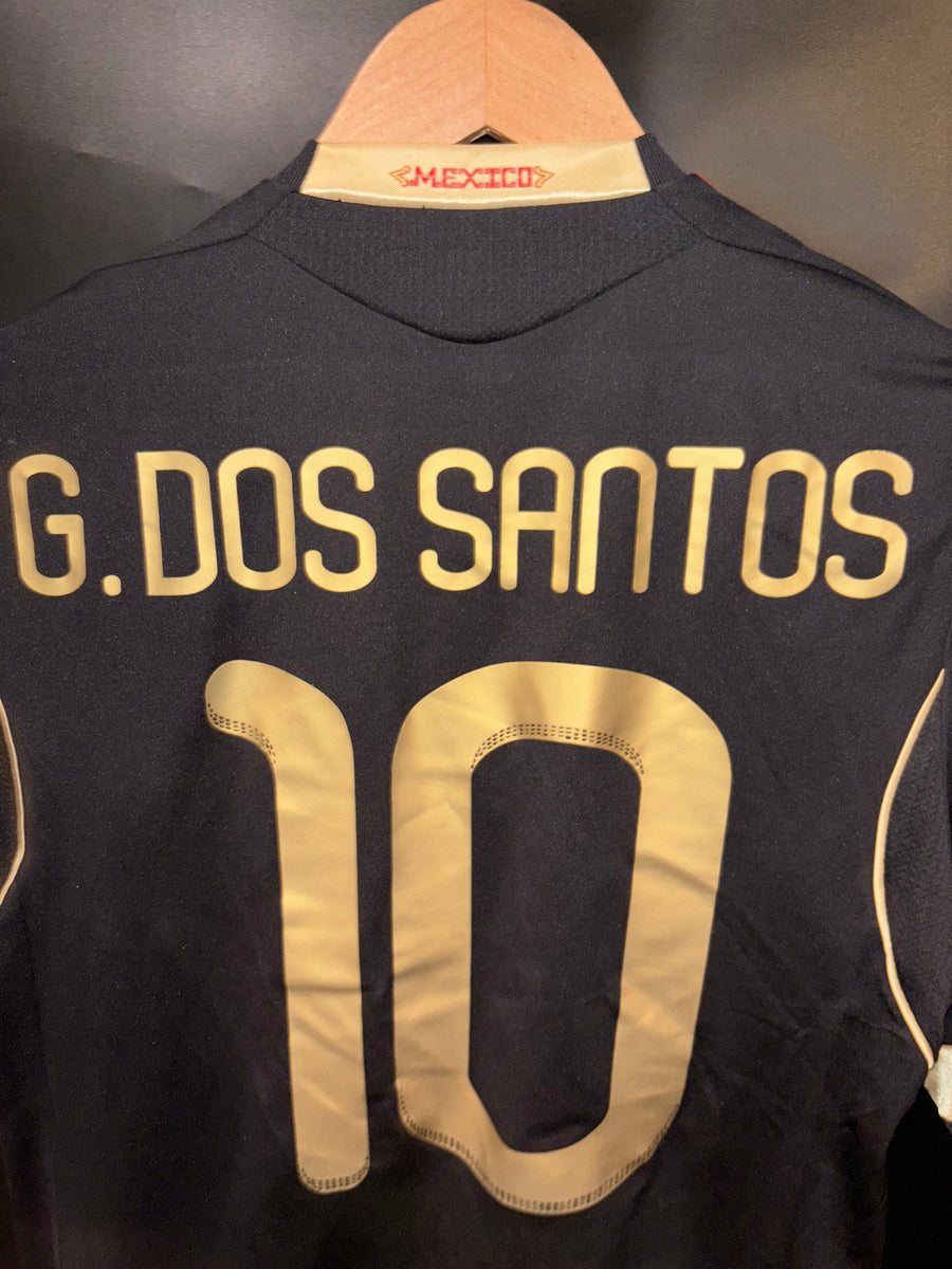 MEXICO DOS SANTOS 2011-2012 ORIGINAL PLAYER JERSEY Size M