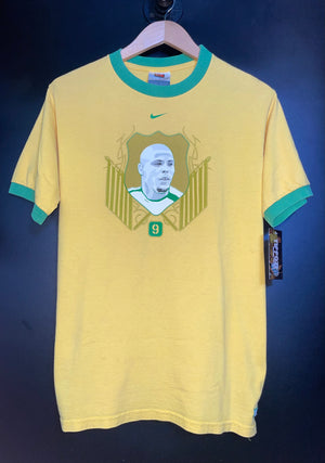 BRAZIL RONALDO 1998-1999 ORIGINAL T SHIRT SIZE S