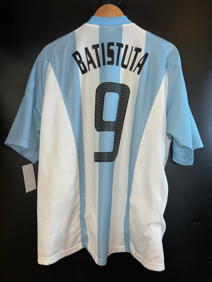 ARGENTINA BATISTUTA 2002-2003 ORIGINAL JERSEY Size XL