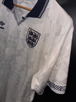 ENGLAND 1990-1992 ORIGINAL JERSEY Size XL