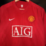 MANCHESTER UNITED RONALDO 2007-2008 ORIGINAL JERSEY Size L