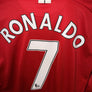 MANCHESTER UNITED RONALDO 2007-2008 ORIGINAL JERSEY Size L