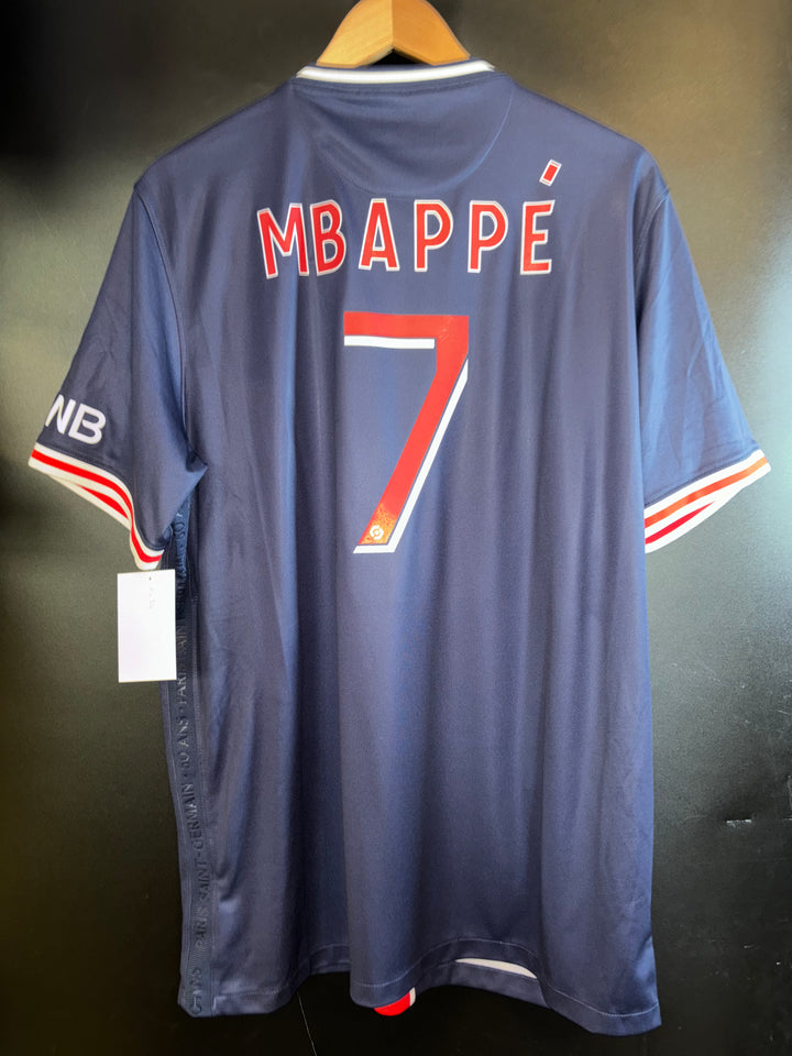 PSG PARIS SAINT GERMAIN MBAPPE 2020-2021 ORIGINAL JERSEY SIZE XL