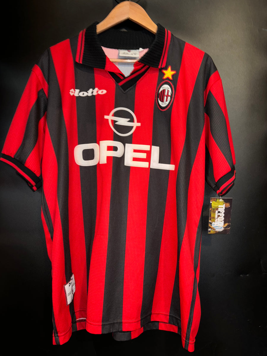 AC MILAN ALBERTINI 1997-1998 ORIGINAL JERSEY Size XL