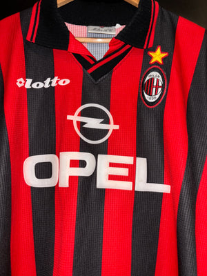 AC MILAN ALBERTINI 1997-1998 ORIGINAL JERSEY Size XL