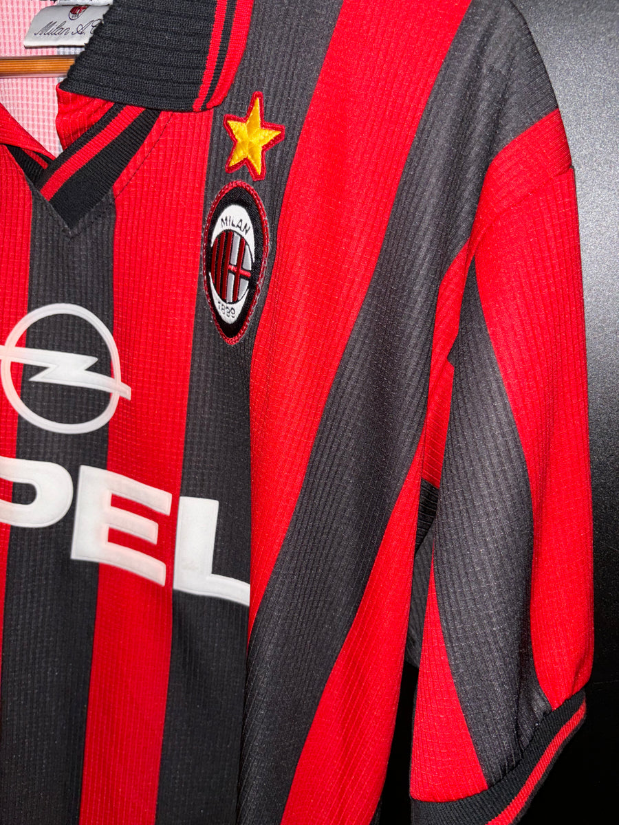 AC MILAN ALBERTINI 1997-1998 ORIGINAL JERSEY Size XL