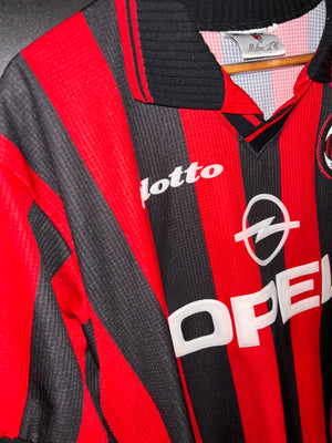 AC MILAN ALBERTINI 1997-1998 ORIGINAL JERSEY Size XL