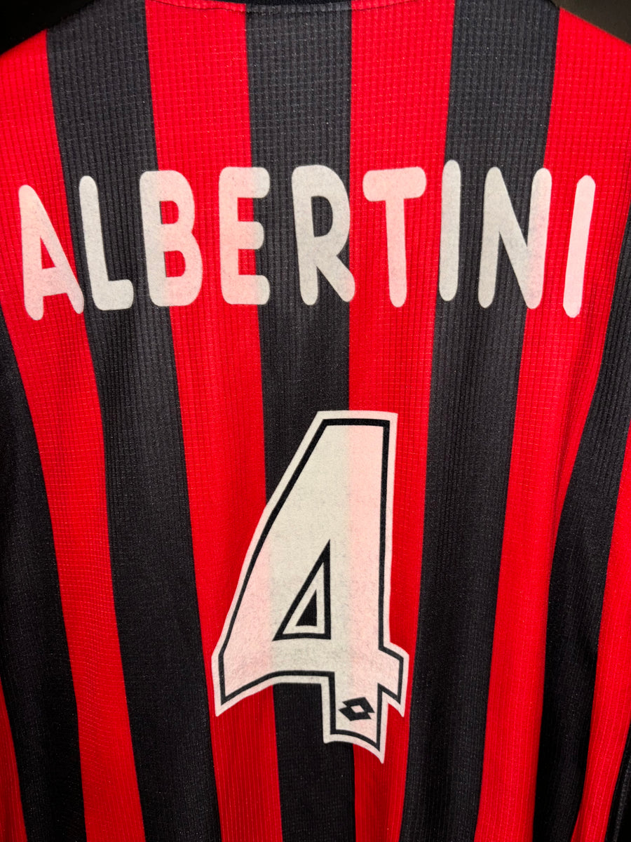 AC MILAN ALBERTINI 1997-1998 ORIGINAL JERSEY Size XL