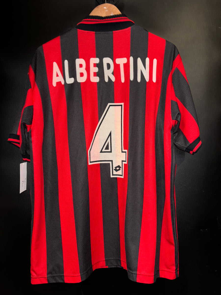 AC MILAN ALBERTINI 1997-1998 ORIGINAL JERSEY Size XL