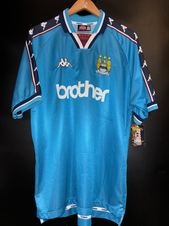 MANCHESTER CITY 1998-1999 ORIGINAL JERSEY Size XL